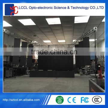 High brightness big advertising led display board / Stage rental full color led display screen / led video wall