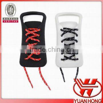 Supply woven elastic shoelaces by yard for sports