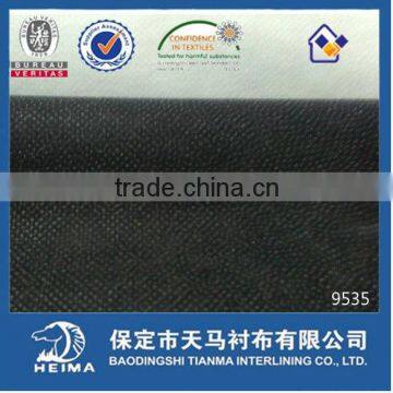 Good Quality interlining fusible woven interlining fabric 8395 for garment