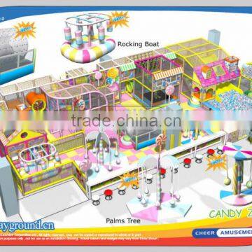 Cheer Amusement Candy Theme Junior and Toddler Playground