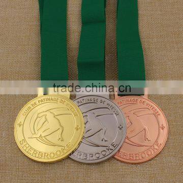 High quality custom metal skiing medal manufacturer