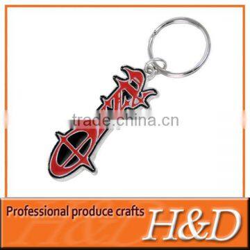 painted no minimum custom logo keychains