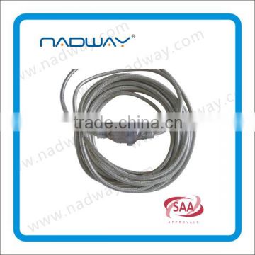 industrial waterproof Extension plug and socket braided wire