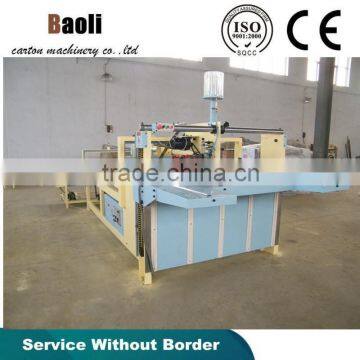 Carton folding and gluing machine/Corrugated carton making machine