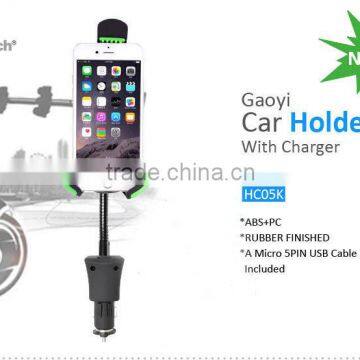 360 Roattion 1 Port Usb Car Charger Mount HC05K