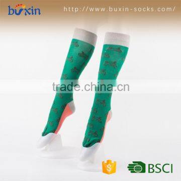 BX-K-001 Hot Wholesale Young Woman Boy Teen Girl Cartoon Compression Knee High Tube Sock Factory Cartoon Tube Socks Quality Choice photo-2