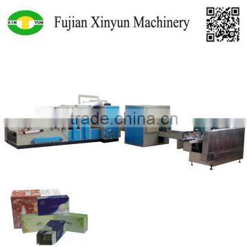 Latest Box Drawing Facial Tissue Machine Automatic Production Line