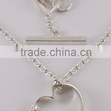 Eternal Designer Pendant in Argentium Silver