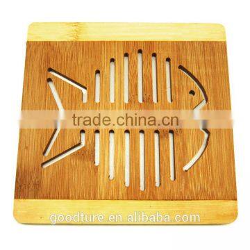 Fish Skeleton Bamboo Placemat Table Mat Coaster Handmade Mats And Pads