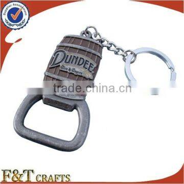 oem manufacturer provide custom shape bottle opener with key rings