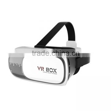 2016 Newest With Remote Bluetooth Control Google Cardboard Virtual Reality VR BOX 3D Glasses for Iphone Smart