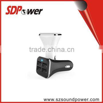 wholesale smart 4 USB car charger 5V 6.8A CE ROHS approved