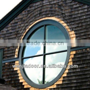 high quality fixed upvc round window