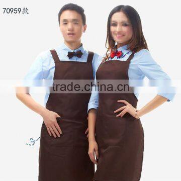 customized printing eco-friendly promotional apron hot sale uniform apron with top quality