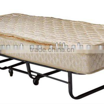 Folding Extra Bed/metal Frame Bed With Mattress HM-J44