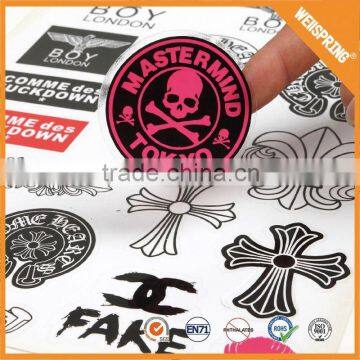 17-0149 Flowers artificial coated sticker paper thermal vinyl sticker paper rolls