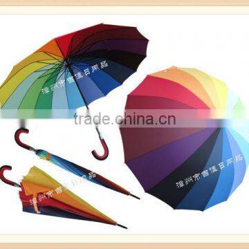 RU70-16K promotional gift multi-color golf umbrella