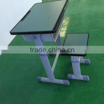 Adjustable School Desk and Chair Cheap Modern School Furniture HXZY054 photo-5