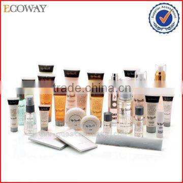 eco friendly hotel shampoo and bottles amenities