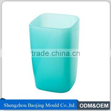Colorful plastic cup fashion portable couples mug plastic tooth brush cup