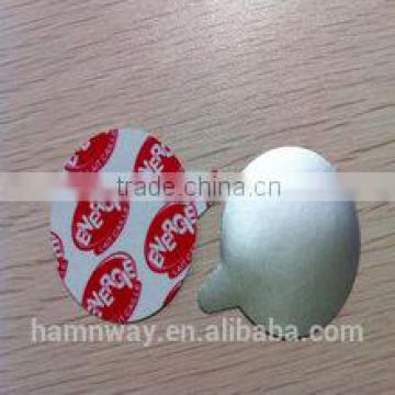 huizhou yogurt aluminum foil with ear seal lid products