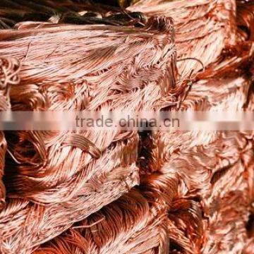 High Purity Copper wire scrap 99.99