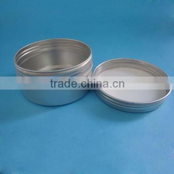 15g aluminum jar with screw sealing cap, metal container jar with lid, aluminum cans