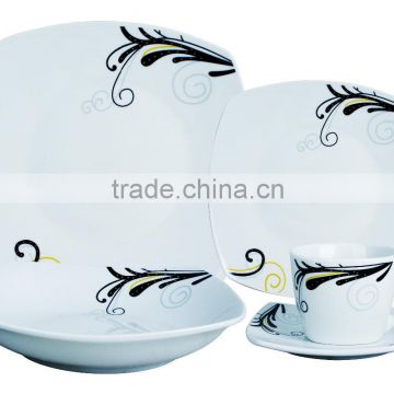 20Pcs high quality elegance italian ceramic dinnerware set