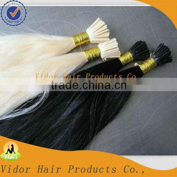 2013 High Quality Wholesale Factory Price I Tip Hair Extensions Kinky Curly