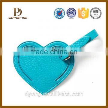 Custom Genuine Leather Luggage Tag / Custom Personalized Leather Luggage Tag