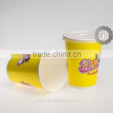 China supplier custom design logo single Paper Cup