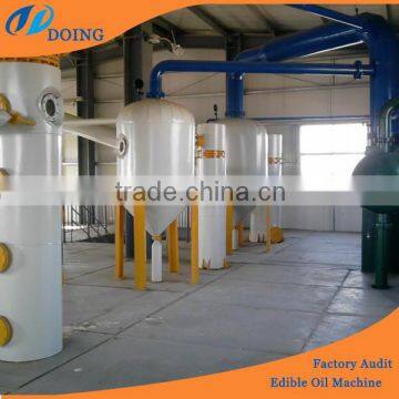 New condition crude oil refinery plant peanut/palm/sunflower oil refining machine