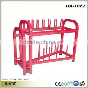 Fashionable Colored Multi Storage Gym Equipment Dumbbell Sets Rack