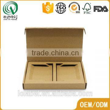 Pretty Custom Size Natural Brown Square Paper Carton Box Quality Choice photo-3