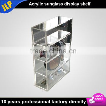 Acrylic sunglass display shelf, plexiglass eyeglass display racks, Perspex