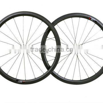 High Quality Carbon Bike Tubular Wheelset 38T Road Bike Carbon Tubular Wheelset, 700c road carbon wheel 38mm wheelset