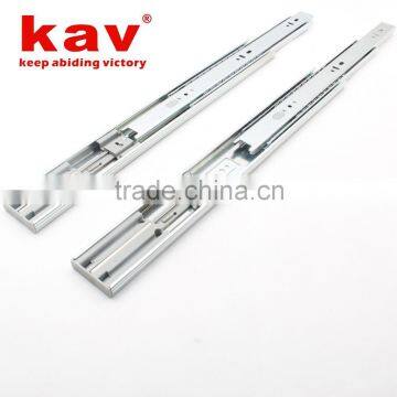 45MM soft close full extension ball bearing telescopic sliding drawer channel