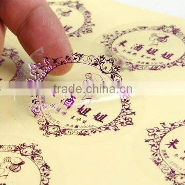 High Quality and Cheap Price Self-adhesive Clear Pvc Label Sticker Customized photo-2