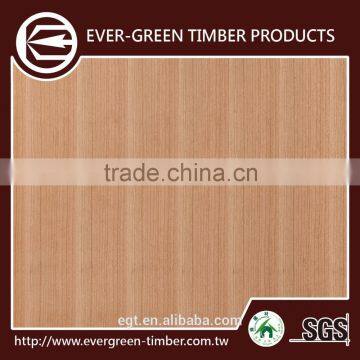 natural veneer material cherry decorative wall panel for 9mm plywood