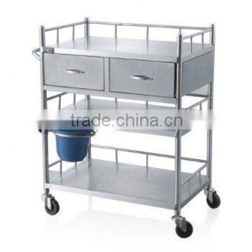 Stainless Steel Hospital Trolley