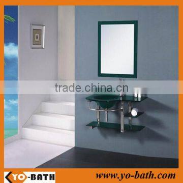 High quality bathroom glass lavavbo, glass basin