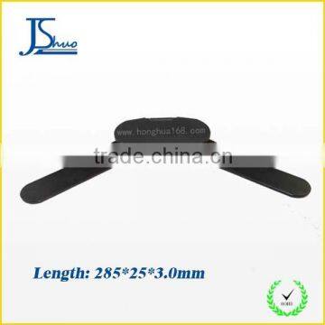 Orthopedic black knee brace hinges