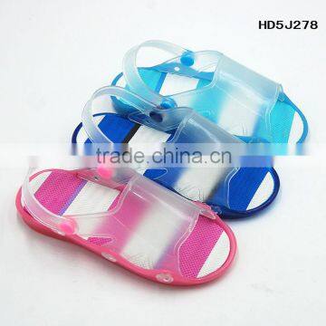 2014 Fashion beautiful flat jelly sandal shoes for footwear and promotion,good quality fast delivery