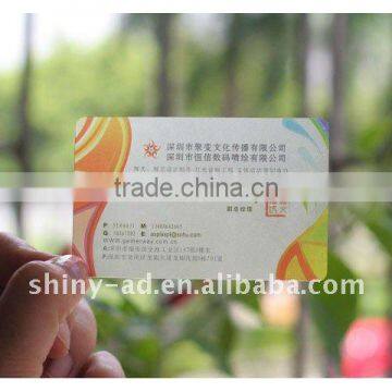 economic business cards uv printing