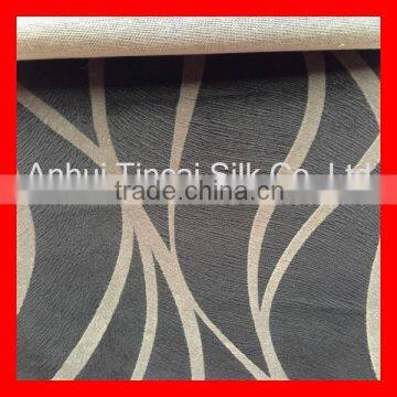 Micro Velboa Bonded Printed Sofa Cover Fabric