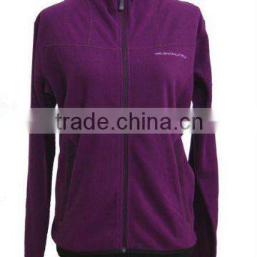 Autumn Fleece Jacket for Lady / Stretchable Fleece Jacket