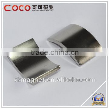 N35 Neodymium Magnet Strong Motor Segment magnet NdFeB Permanent Magnet For DC AC Motor Servo Motor brushless motor