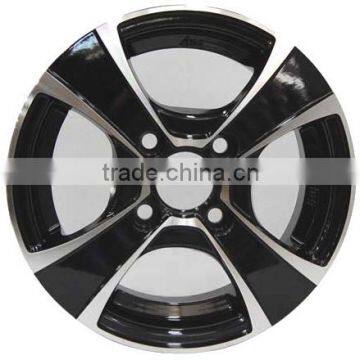 hot sale black car rim cheap wheel 12x4.5