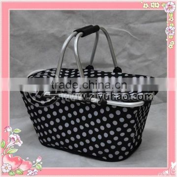 Fashionable Supermarket Hand Folding Basket