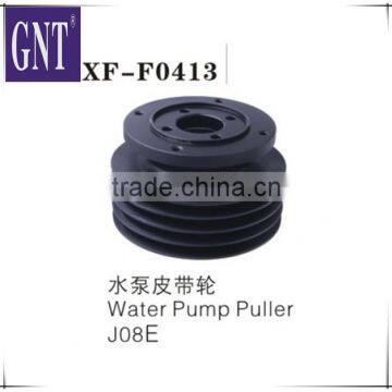 Excavator Water Pump Pulley for J08E